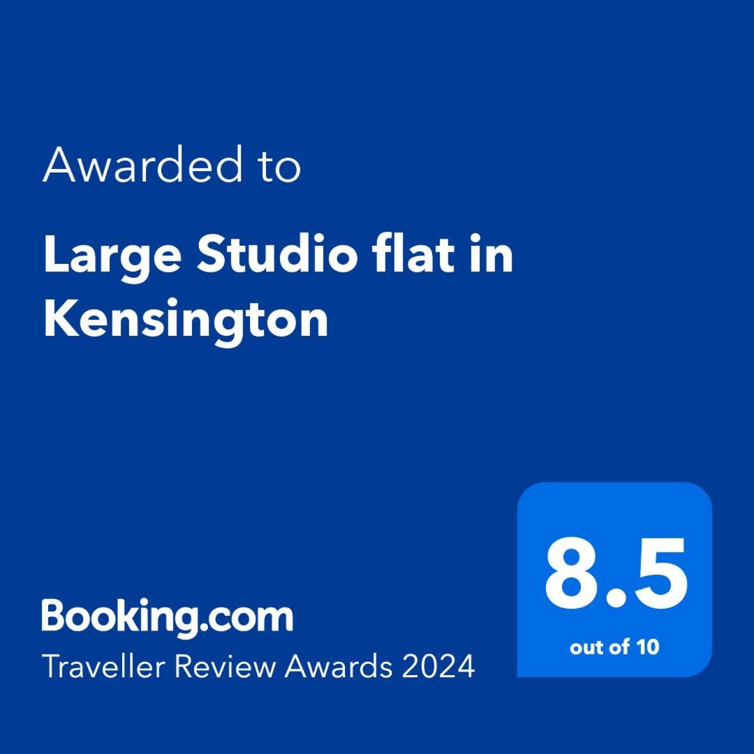 Large Studio Flat In Kensington London Eksteriør bilde