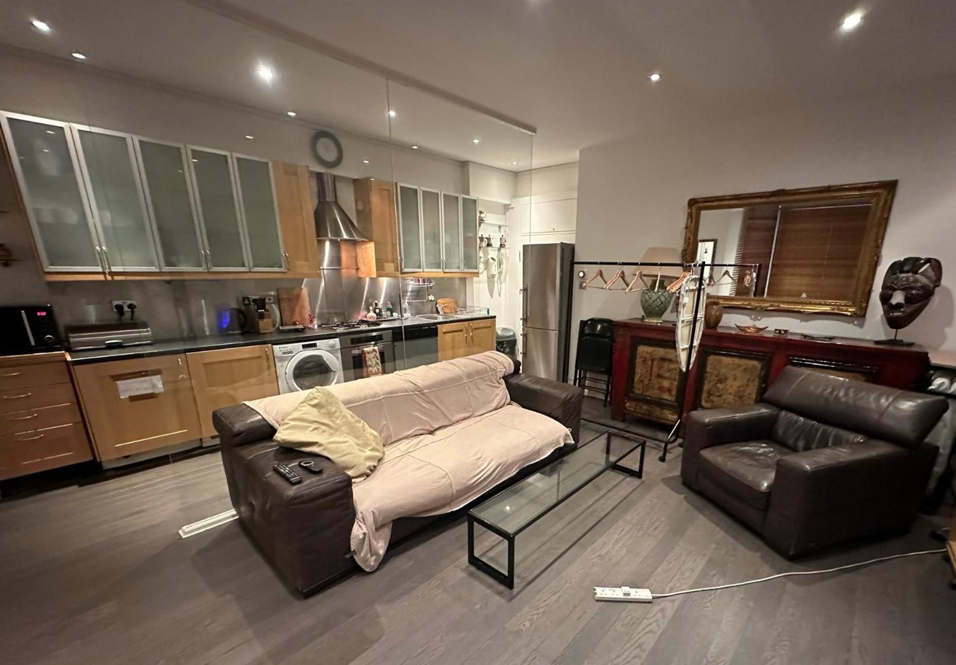 Large Studio Flat In Kensington London Eksteriør bilde
